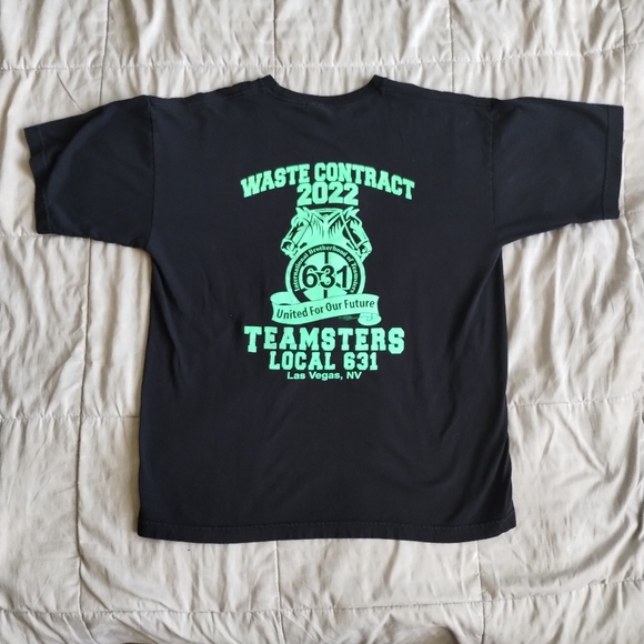 Las Vegas Teamsters 631 Local *LARGE* T Shirt - Picture 5 of 6